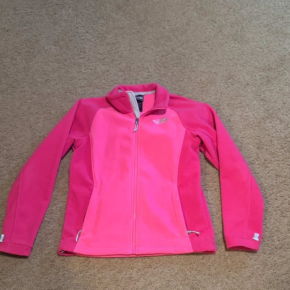 The North Face Vibrant Pink Fleece Jacket